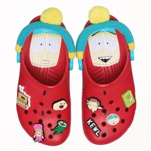 Crocs x South Park Cartman Classic Lined Slip-On Clogs Mens Size 10 Shoes NEW